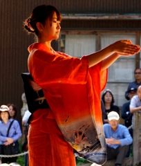 「こきりこ祭り」　手踊り