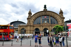ドイツの旅　フランクフルト中央駅到着！