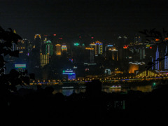 2007年中国の旅１　重慶夜景１＠重慶