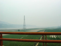 2005年中国の旅２　风陵渡遠望＠山西省 運城