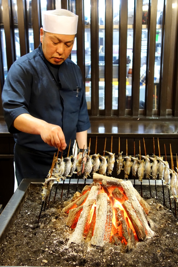 鮎焼き