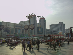 2002年中国の旅　鄭州駅（站）＠河南省・鄭州