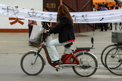 2006年中国の旅１　電動自転車＠山西省 太原