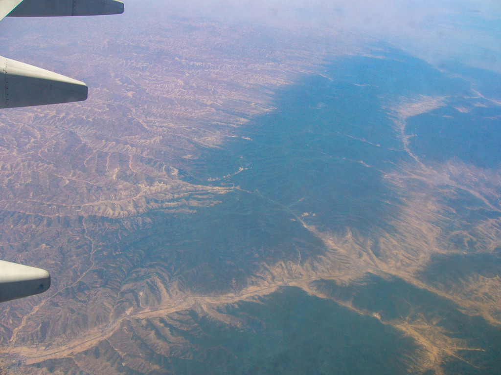 2006年中国の旅１　緑と茶色の大地＠山西省