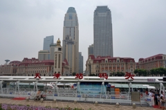 中国の旅　天津駅前眺望２