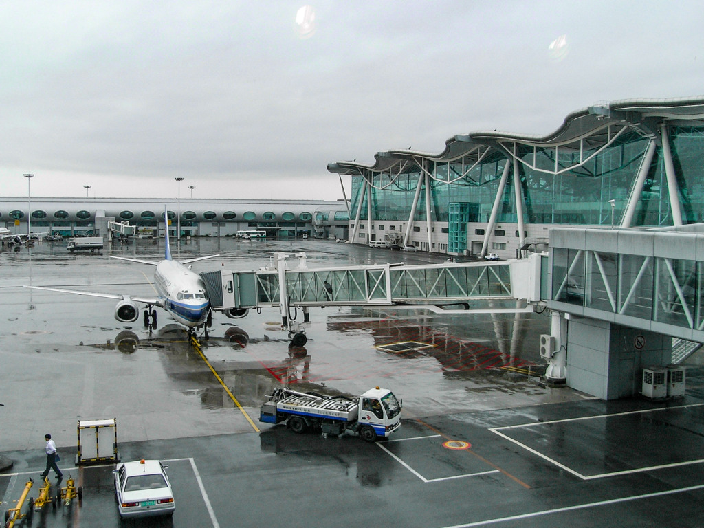 2007年中国の旅１　重慶江北国際空港＠重慶