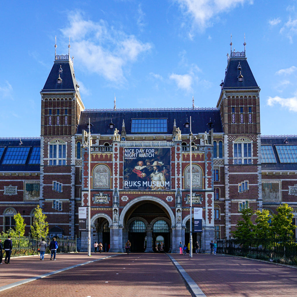 アムステルダム国立美術館 Rijksmuseum 背面