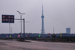 2006年中国の旅１　新市街開発のど真ん中＠河南省 焦作