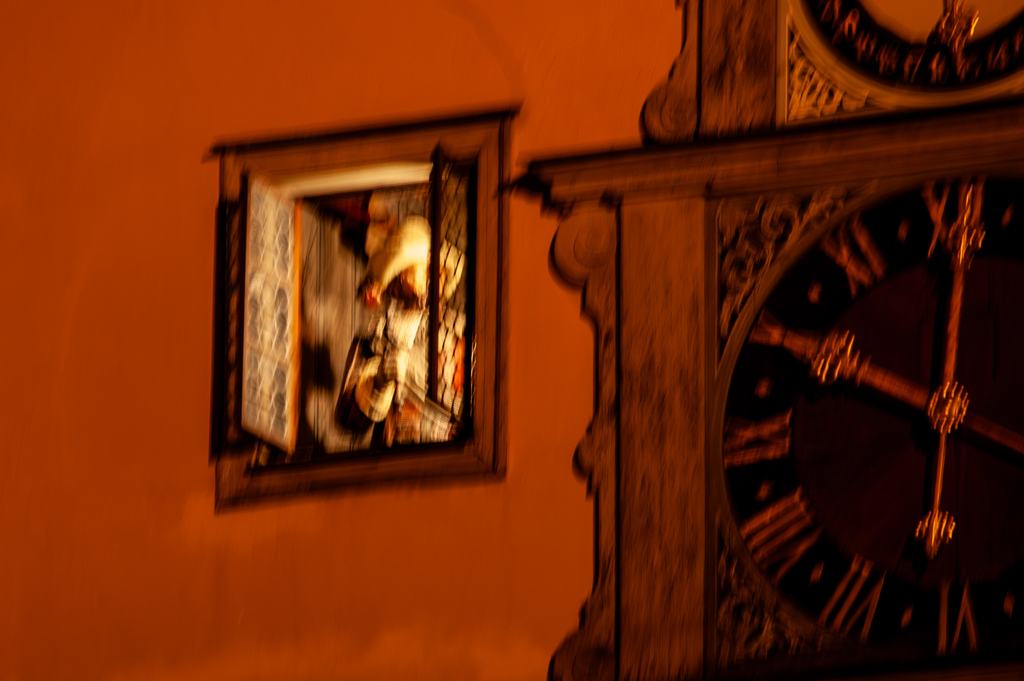 2006年ドイツの旅　市役所酒場 仕掛け時計＠ローテンブルク