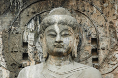 2004年中国の旅３　奉先寺洞 廬舎那仏 龍門石窟＠河南省・洛陽