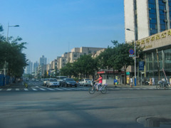 2005年中国の旅３　電動自転車＠山東省・済南