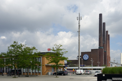 VWの本拠地ウォルフスブルク到着