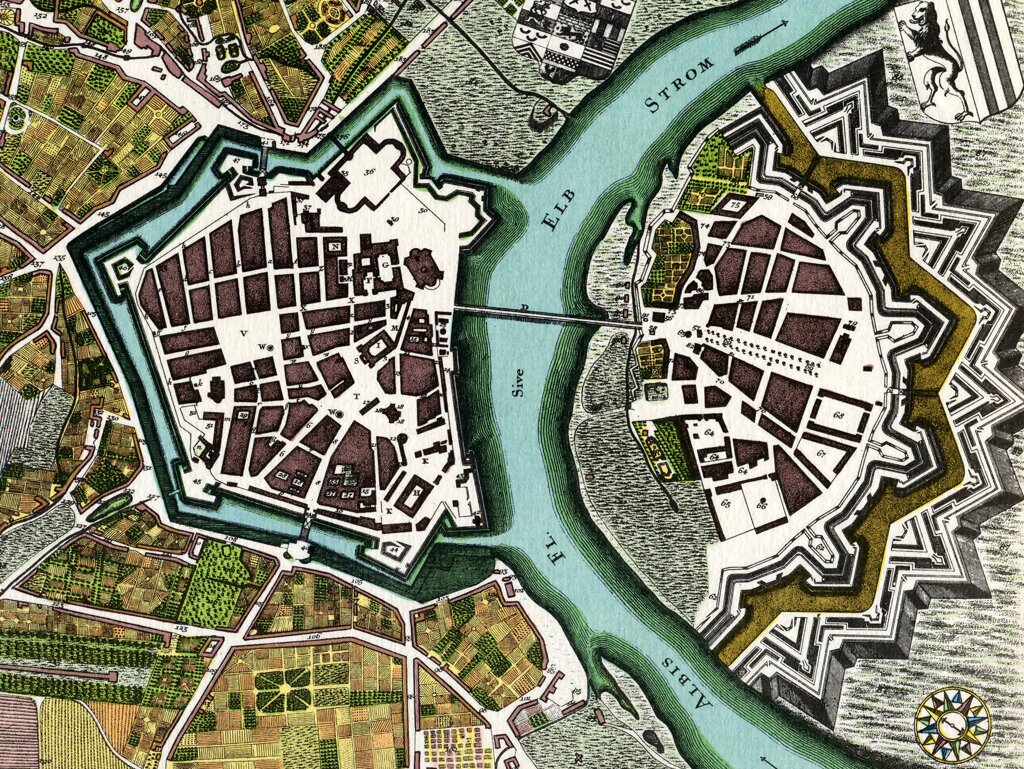 旧ドレスデン絵図