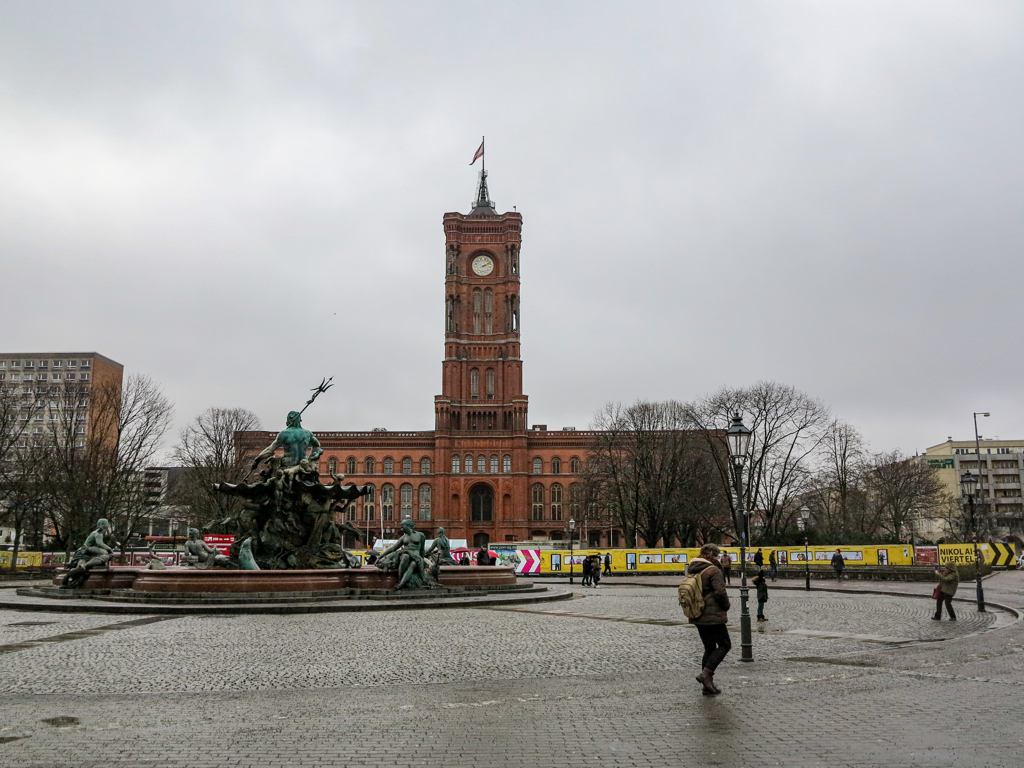 赤の市庁舎＠ベルリン