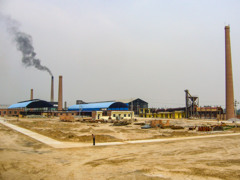 2006年中国の旅１　新工場 一部稼働＠山西省 呂梁 汾陽