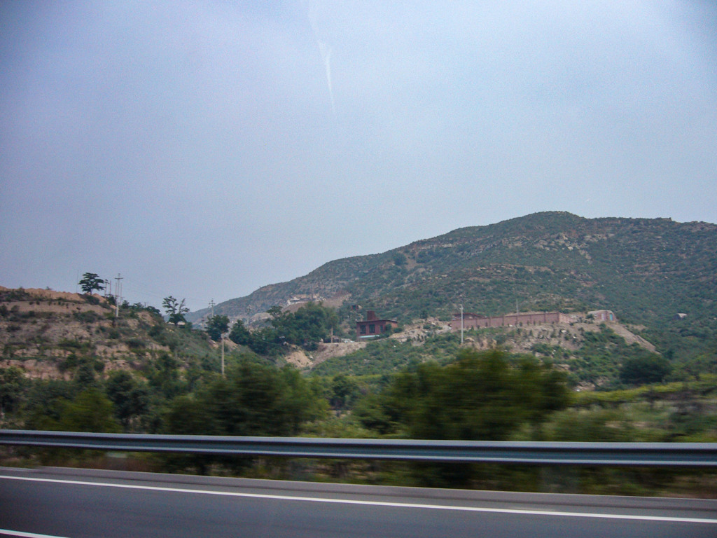 2006年中国の旅１　黄土高原の風景＠山西省 太原