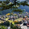 秋深まる白川郷