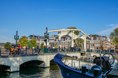 マヘレの跳ね橋 Magere Brug ３＠アムステルダム