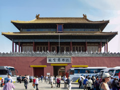 2002年中国の旅　神武門＠北京