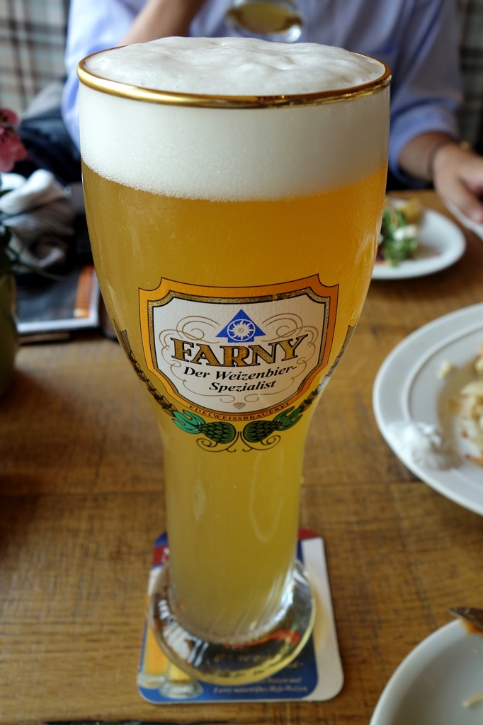 ドイツ＆ベルギーの旅　すみません♪　ビールおかわり♪