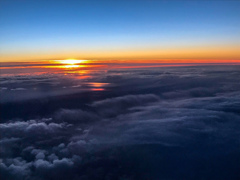 美しき雲上の夕景 その1