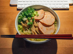 具いっぱいラーメン♪