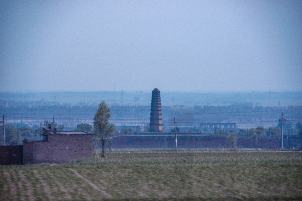 2006年中国の旅１　汾陽文峰塔＠山西省 呂梁 汾陽