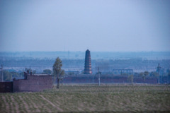 2006年中国の旅１　汾陽文峰塔＠山西省 呂梁 汾陽