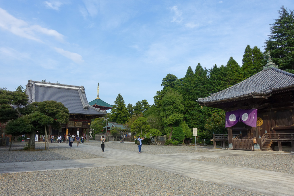 開山堂と光明堂＠成田山新勝寺