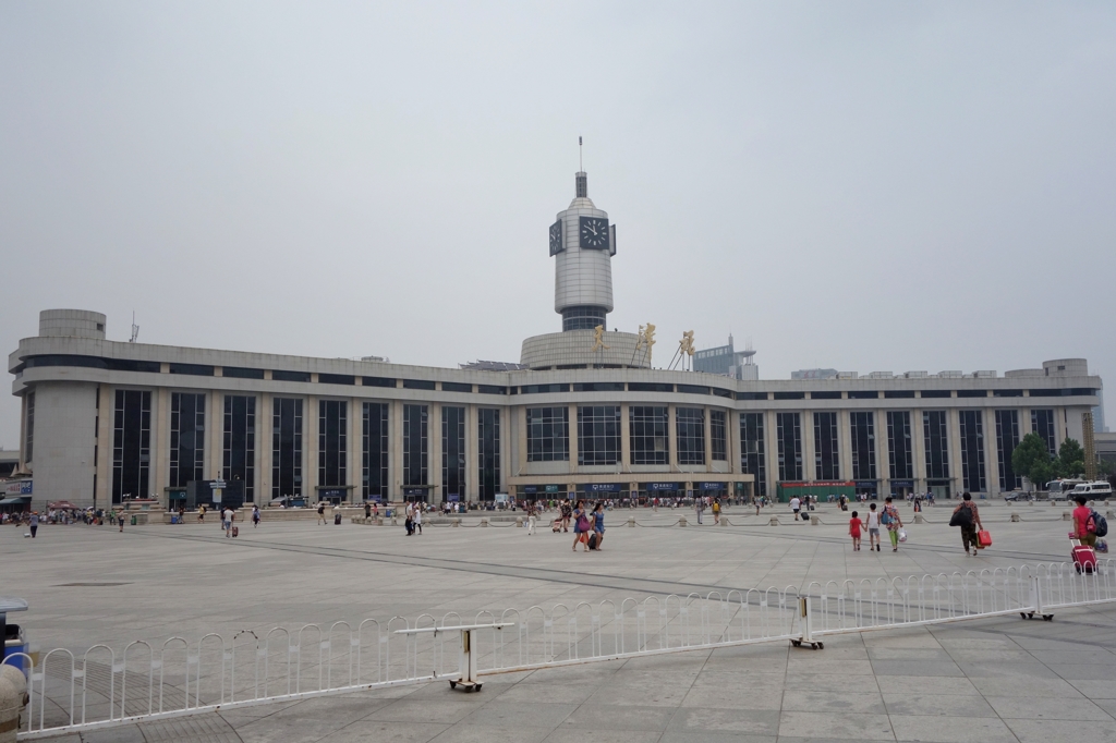 中国の旅　天津駅