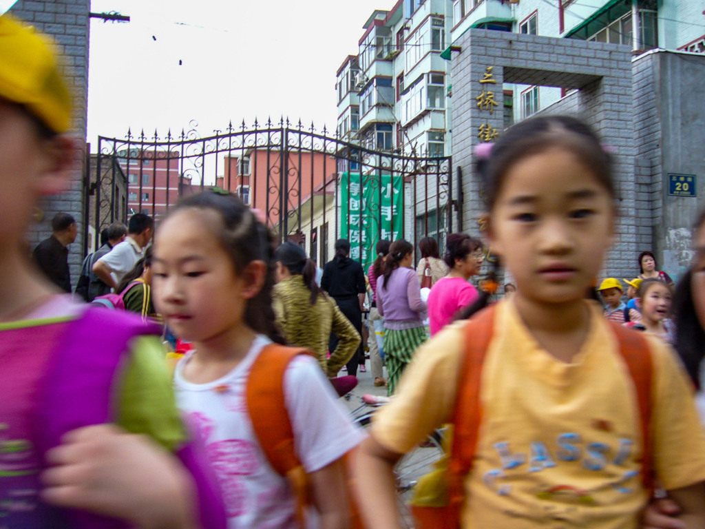 2006年中国の旅１　市内車窓光景６＠山西省 太原