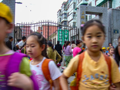 2006年中国の旅１　市内車窓光景６＠山西省 太原