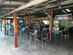 掘出し写真　工場の軽食コーナー＠タイ・サムットプラーカーン