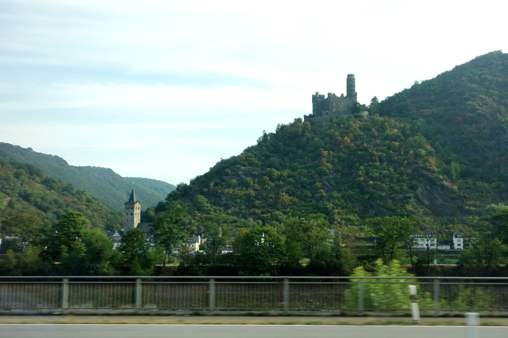ドイツ＆ベルギーの旅　帰国へ ライン川情景４
