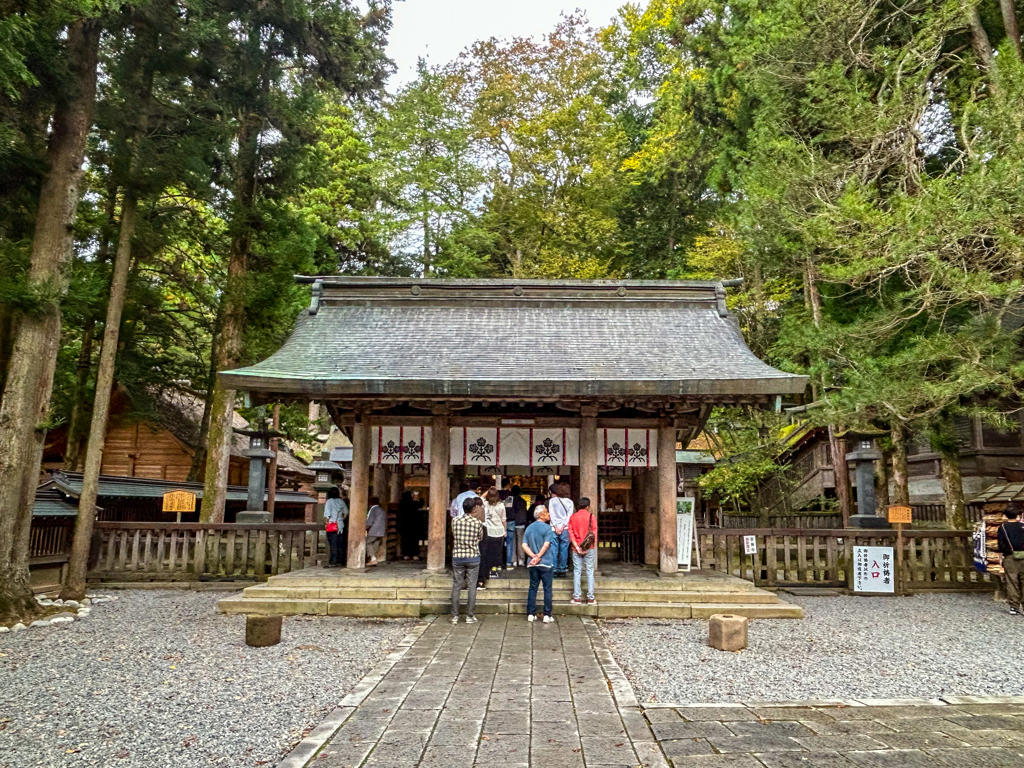 松本・諏訪の旅　諏訪大社上社本宮 その７＠諏訪