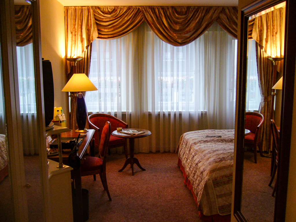 2006年ドイツの旅　ホテルの部屋＠ヴィースバーデン