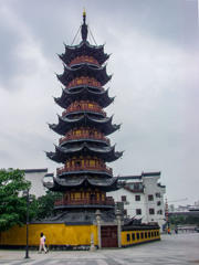 2004年中国の旅１　龍華塔＠上海