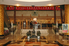 2005年中国の旅２　ホテルフロント＆ロビー＠河南省 洛陽