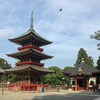 美しき三重塔と一切経堂＠成田山新勝寺