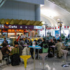 2005年中国の旅１　北京首都国際空港 ターミナル２ カフェ＠北京