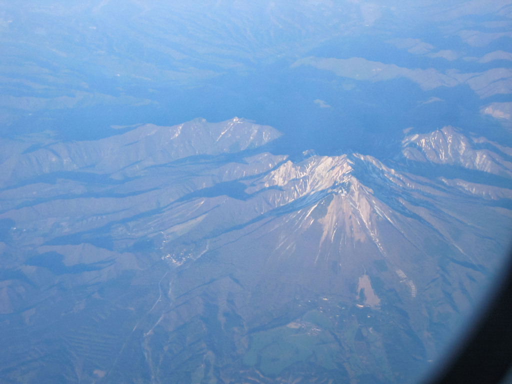 2005年中国の旅２　大山上空