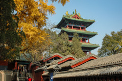 2004年中国の旅３　鐘楼 嵩山少林寺＠河南省・鄭州・登封州