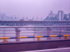 2006年中国の旅１　嘉陵江を渡る＠重慶