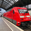 ICプッシュ運行DB101形電気機関車＠ケルン中央駅