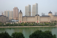 中国の旅　部屋からナイスな眺め