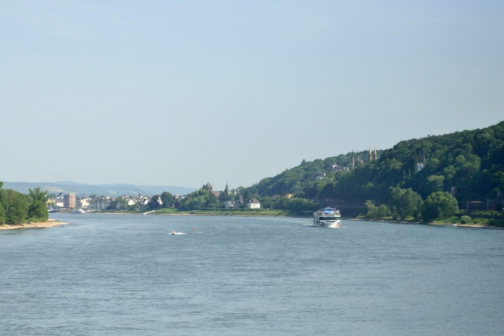 ドイツの旅　ライン川沿いの素敵な風景