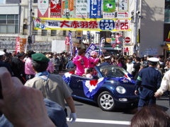 赤羽で有名な人　in　大赤羽祭-パレード