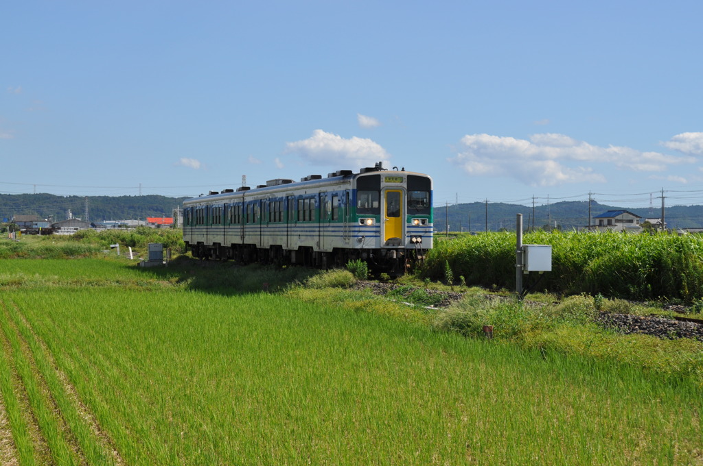 良く晴れた日の小湊鉄道