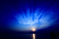 燃える太陽