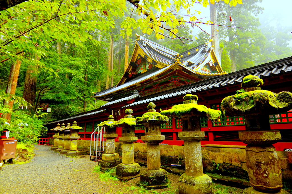 二荒山神社　神様に一番近い参拝所